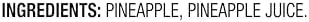 Amazon Fresh, Pineapple Chunks in Pinapple Juice, 20 Oz (Previously Happy Belly, Packaging May Vary)