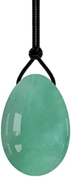 45X30mm Drilled Yoni Egg 16 Natural Materials Jade Eggs Massage Ball for Female Kegel Exercise,Aventurine Eggs