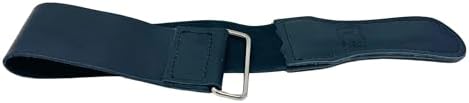 G.B.S Black Leather Razor Strop – Handmade Grain Leather Strop with Strop Paste – Professional Honing & Sharpening Strop for Straight Razors, Knives, Chisels & Tools