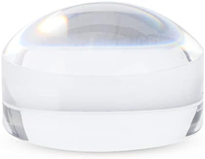 8X Magnifier Dome,Portable Paper Reading Acrylic Magnifier Dome,Hands Design for Any Place