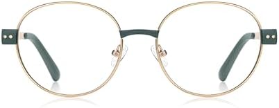 Round Blue Light Glasses Lunar Scholar