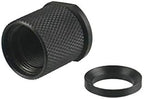 Steel Adapter to Convert 1/2x36 TPI Thread to 5/8x24 TPI Thread or with Thread Protector, Free Crush Washer (Adapter+ Thread Protector)