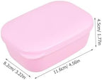 Cabilock Portable Soap Holder Leakproof Lid Double Layer Travel Soap Container for Outdoors for Showers Camping and Gym Activities