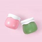 Multicolor Travel Containers - 4 Pack Refillable Acrylic Creams Jars with Lids, Small Travel Accessories Pot Jars for Face, Hand, Body Cream, Gel, Liquid, Lotion