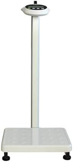 Helsevesen Digital Scale with Height Measurement Rod, Medical Body Weight Scale，Economy Physician Scale，Weight Capacity 440 lbs / 27.6”-78”