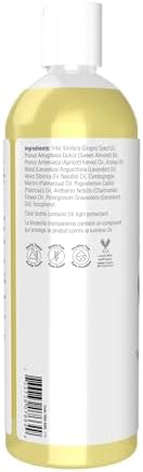 NOW Foods Solutions, Comforting Massage Oil, Vitamin Infused Blend, Soothing and Nourishing, 16-Ounce