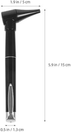Healifty Medical Diagnostic Otoscope, Ear Care Ear Scope Magnifying Lens Clinical Penlight Flashlight Ear Care Set 2pcs