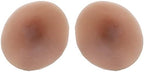 YiZYiF 1 Pair Self Suction Silicone Nipples Cover Realistic Adhesive Pasties Stickers for Breast Form Cosplay Crossdresser