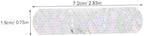 HANABASS 100Pcs Glitter Adhesive Bandages for Wound Care Glitter Band Strips for Skin Protection Breathable and Safe Design for Daily Use and Sharing