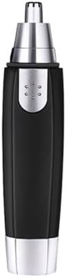 Waterproof Electric Nose Hair Trimmer - Battery-Operated Precision Grooming Tool for Men and Women, Portable and Easy to Clean, Ideal for Travel and Daily Use