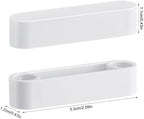 10 Pcs Plastic Rod Spacer Cap Closet Rod End Caps Wire Shelf End Caps Closet System Parts Shelf Caps for Wire Shelves