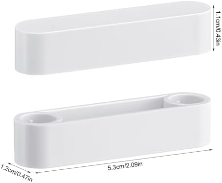 10 Pcs Plastic Rod Spacer Cap Closet Rod End Caps Wire Shelf End Caps Closet System Parts Shelf Caps for Wire Shelves