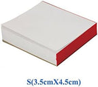 SNAWOP Dental Mixing Pads 300 Sheets Poly Coated Disposable Mix Paper Small/Medium/Large (S(3.5 * 4.5cm))