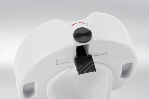 Medline 5" Elevated Toilet Seat Riser W/Microban Antimicrobial Protection for Seniors, Adults & Handicapped – 400 Lbs. Capacity, White