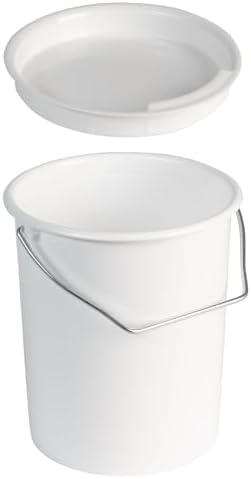 Westmark White Milk and Storage Bucket, Polyethylene, one Size