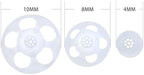 Click Dome 10mm Open for Connexx/Siemens,Signia and Rexton RIC Hearing Aids with Cleaning Brush Tools (10MM)