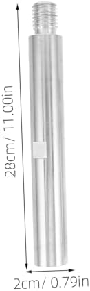 jojofuny 3pcs Angle Extension Rod Set for Polishing Machines Threaded Adapter for Electric Polishers Versatile Tool Accessory for Grinding and Buffing