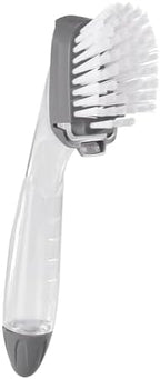 3M Scotch-Brite 750-4 Non-Scratch Dish Brush, Ergonomic Handle, Plastic