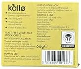 Kallo - Yeast Free Vegetable Stock Cubes - 66g