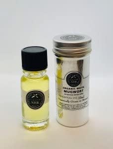 Organic White Mugwort Essential Oil (Artemisia herba alba) (100ml) by NHR Organic Oils