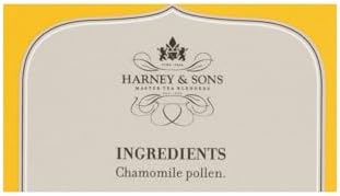 Harney & Sons Fine Teas Egyptian Chamomile - 20 Tea bags, 20 Count (Pack of 1)