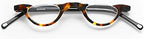 eyebobs - Topless | Premium Reading Glasses for Men and Women | Half Rim Frame for Narrow Faces | Available in 0.0x - 4.0x