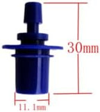 2 Pack Replacement NIBP Cuff Connectors Adapters Blood Pressure Cuff Air Hose Tube Air Plugs