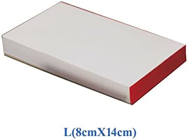 SNAWOP Dental Mixing Pads 300 Sheets Poly Coated Disposable Mix Paper Small/Medium/Large (L(14 * 8cm))