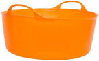TubTrug SP15O Shallow Orange Flex Tub, 15 Liter