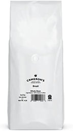 Cameron's Coffee Roasted Whole Bean Coffee, Brazil, 4 Pound