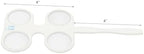 4 Units Optical Flipper Optometry Plastic Flip Trial Lens Confirmation Ophthalmic Flipper Optical Instruments, 4pcs/Set (±0.50, ±1.00, ±1.50, ±2.00)