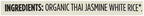 WHOLE FOODS MARKET Organic Regenerative Jasmine White Rice, 32 OZ