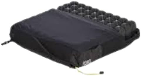 Smart Check by ROHO MID Profile Wheelchair Cushion with Heavy Duty Cover – 18–19" W x 16–17" D x 4" H – Sensor Ready, Sensor Not Included – REF: 1R109M-CH-SR