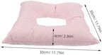 FOMIYES Headrest Massage Table Pillow Face Down Cushion for Beauty Salon Portable Spa Face Pillow for Relaxation and Multi Functional Shaped Design