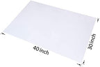 Wowfit 10 CT 30x40 Inch Clear Plastic Flat Poly Bags, 1.6 Mil Food-Grade – Great for Bread Proofing, Baguettes, Paintings, Banners, Wreaths, Pillows, Cutting Boards, Greenhouse Covers, and More