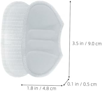 Beaupretty Heel Stickers for High Heels 2 Pairs of Comfortable and Wear-Resistant Pads for Women Men