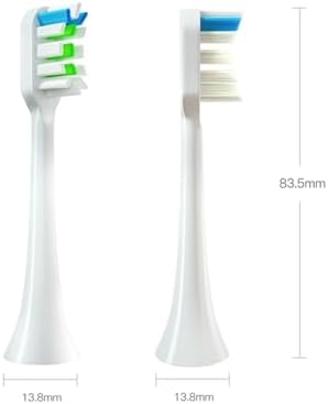 12 PCS Compatible for SOOCAS X3/X3U/X5 Brush Heads Replaceable Soft Sonic Electric Toothbrush Clean Brush Vacuum Bristle Nozzles(12Pink)