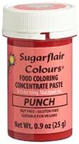 Sugarflair Food Coloring Concentrate Paste, 25 Grams Punch