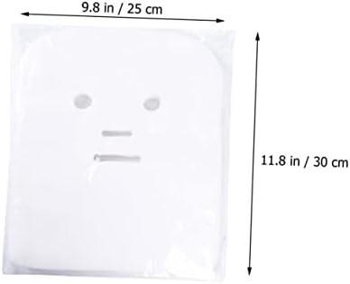 GALPADA 100pcs Pre-Cut Face Gauze Sheets for Skin Care Facial Masks for Moisturizing and Absorption for Spa and Home Use Gentle and Safe