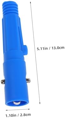Alipis 1 Set Mop Extension Rod Tip Adapter for Telescopic Poles Threaded Handle Replacement for Mop Broom Cleaning Tools Comfortable Grip Design for Home Commercial Use