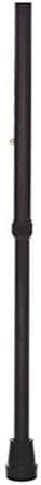 Essential Medical Supply Replacement Rubber Cane Tips with Metal Washer for 3/4" in Black - Durable and Supportive Walking Cane Tips