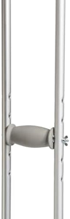 Hugo Mobility Adjustable Crutches for Walking, Tall Adult Walking Crutches, Comfortable Lightweight Crutches with Underarm Pad and Hand Grip