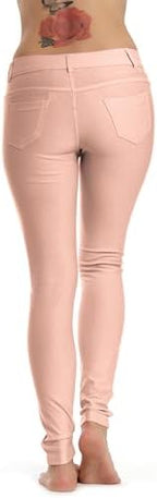 Prolific Health Women's Jean Look Jeggings Tights Slimming Many Colors Spandex Leggings Pants Capri S-XXXL