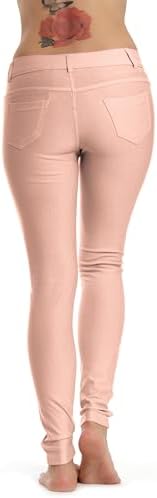 Prolific Health Women's Jean Look Jeggings Tights Slimming Many Colors Spandex Leggings Pants Capri S-XXXL