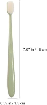 HEALLILY 4pcs Soft Bristle Toothbrushes for Adults, Ultra Soft Bristles, Manual Toothbrushes Suitable for Travel and Daily Oral Care