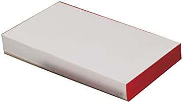 SNAWOP Dental Mixing Pads 300 Sheets Poly Coated Disposable Mix Paper Small/Medium/Large (L(14 * 8cm))