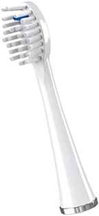 Waterpik Genuine Full Size Replacement Brush Heads With Covers for Sonic-Fusion Flossing Toothbrush SFFB-2EW, 2 Count White
