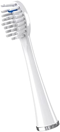 Waterpik Genuine Full Size Replacement Brush Heads With Covers for Sonic-Fusion Flossing Toothbrush SFFB-2EW, 2 Count White
