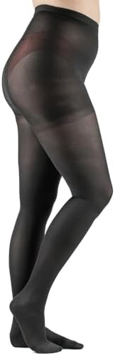 Actifi Opaque Microfiber 15-20 mmHg Compression Pantyhose, Closed Toe, Moderate Support