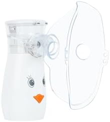Portable Nebulizers, Handheld Nebulizer Machine for Veterinary Daily Breathing Problem,One Key Control Quietly Rechargeable with USB Cable,Auto-Cleaning, Smart Easy Operation Good for Home use